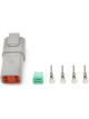 Quickcar Racing Deutsch Connector Male 4 Pin
