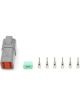 Quickcar Racing Deutsch Connector Male 6 Pin