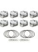 Race Tech Piston Dished 4.040in Bore -16.50 cc SBF Set of 8