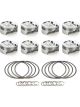 Race Tech Piston Dished 4.125in Bore -16.00 cc Fits GM LS Set of 8