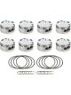 Race Tech Piston Dished 4.070in Bore -23.50 cc Fits GM LS Set of 8