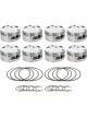 Race Tech Piston Dished 4.125in Bore -23.50 cc Fits GM LS Set of 8