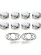 Race Tech Piston Flat Top 4.500in Bore -3.00 cc BBC Set of 8