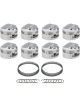 Race Tech Piston Dome 4.310in Bore + 47.40 cc BBC Set of 8