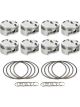 Race Tech Piston Dished 4.030in Bore -18.90 cc SBC Set of 8