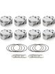 Race Tech Piston Dished 4.040in Bore -19.40 cc SBC Set of 8