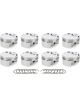 Race Tech Piston Dished 4.070in Bore -13.20 cc Fits GM LS Set of 8