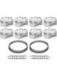 Race Tech Piston Dished 4.070in Bore -22.70 cc Fits GM LS Set of 8