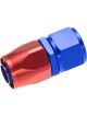 Redhorse Performance Hose End 1000 Series Straight 10 AN Blue Red