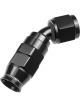 Redhorse Performance Hose End 1245 Series 45Deg 10 AN PTFE Black