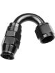 Redhorse Performance Hose End 1250 Series 150Deg 6 AN PTFE Black