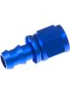 Redhorse Performance Hose End Straight 8 AN PTFE Blue Red