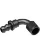 Redhorse Performance Hose End 2090 Series 90Deg 10 AN PTFE Black