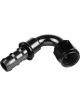 Redhorse Performance Hose End 2120 Series 120Deg 10 AN PTFE Black