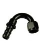 Redhorse Performance Hose End 2150 Series 150Deg 6 AN PTFE Black