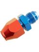 Redhorse Performance 6AN Hard Line Adapters Blue