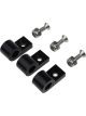 Redhorse Performance Line Clamp 2-Piece 3/16in ID Black Set of 6