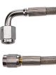Redhorse Performance AN Hose 12in 3 AN Hose 90Deg