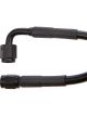 Redhorse Performance AN Hose 48in 3 AN Hose 90Deg Black