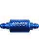 Redhorse Performance 6AN Fuel Filter- Blue