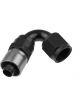 Redhorse Performance Hose End 7120 Series 120Deg 12 AN Black Clear