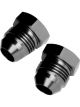 Redhorse Performance Fitting 806 Series Plug 6 AN Hex Head Black Pair