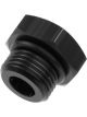 Redhorse Performance 814 Series Plug 10 AN O-Ring Hex Head Black