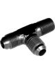 Redhorse Performance Adapter Tee 4 AN x 4 AN x 1/8in NPT Male Blk