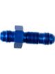 Redhorse Performance 8an Str Male Bulkhead Fitting Blue