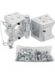Reese Fold-Away Bolt-On Hinge Kit 3in x 4in