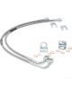 Rough Country Brake Hose Kit Fits Jeep Wrangler JK 2007-18 Kit