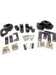 Rough Country Body Lift 1.25in Lift Bumper Brackets Fits Ram 2009-12 Kit