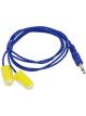 Rugged Radios Earpiece AlphaBud 20in Cord 1/8in Input Jack Foam