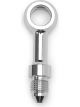 Russell Fitting Adapter Straight 3 AN Male to 10mm Banjo Chrome Plated