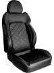 Scat Touring Series Set RH Black Vinyl
