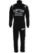 Simpson Driving Suit Checkers Small Black SFI 3.2A/5