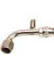 Aeroflow Air Con 90 Degree Fitting -10AN With Charge Port