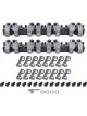 T & D Machine Rocker Arm Shaft Mount 1.60 Ratio Natural SBC Kit