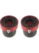 Ten Factory Dana 30/44 Axle Tube Seals Red