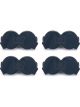 Ti22 Injection Wash Plug 2.812in Stack Diameter Black Engler Set of 4