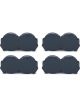 Ti22 Injection Wash Plug 2.900in Stack Diameter Black Engler Set of 4