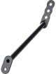 Ti22 Tubular Nose Wing Strap Black Adjustable Short