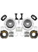 Wilwood Brake Kit Rear Black FDL Drilled 12in GM G Body