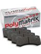 Wilwood Brake Pad XRZ4R Poly H 10420 Pad Shape
