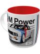 Nostalgic-Art Ceramic Mug BMW M Power Car 9x9x9cm