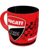 Nostalgic-Art Ceramic Mug Ducati Corse Logo Racing 9x9x9cm