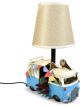 Auto Petit USB LED Lamp Ice Cream Van Blue 20x14x30cm