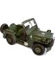 Boyle Army Jeep Car Metal Collectable Green 38x17x18cm