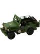 Boyle Army Jeep Metal Collectable Green 17x8.5x8.7cm