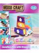Boyle Wood Craft Project Kit Jewellery Box with Drawers